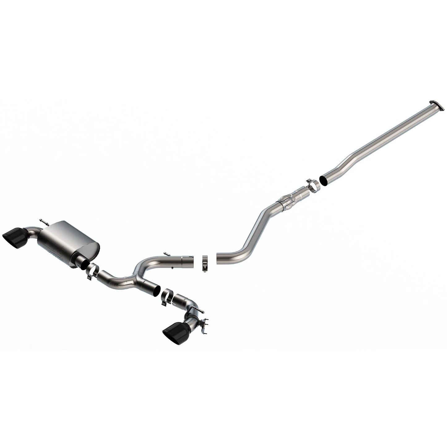 Borla ATAK Catback Exhaust | Hyundai Kona N 2.0L Turbo (22-23) Black Chrome (140926BC)