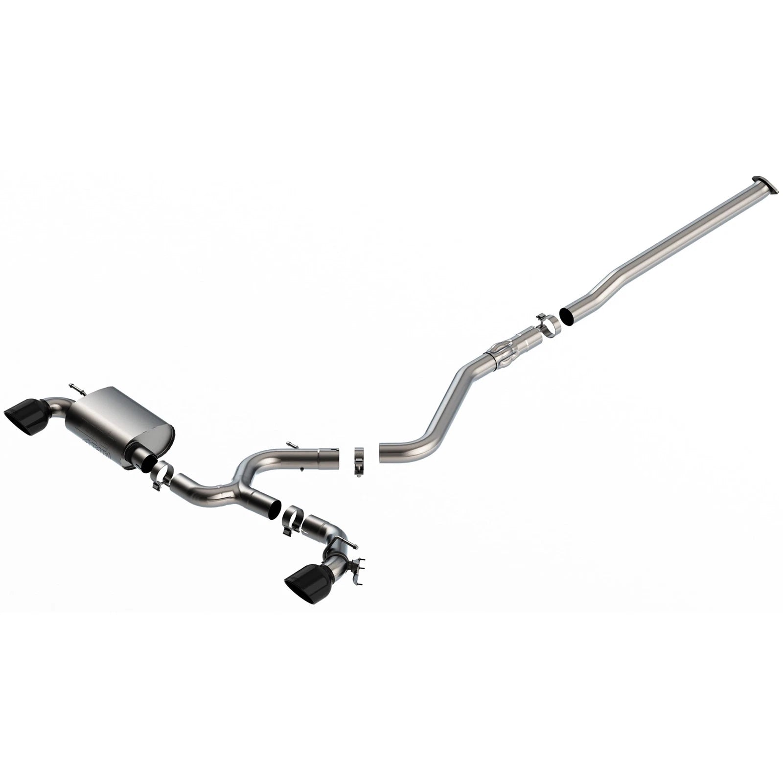 Borla ATAK Catback Exhaust | Hyundai Kona N 2.0L Turbo (22-23) Black Chrome (140926BC)