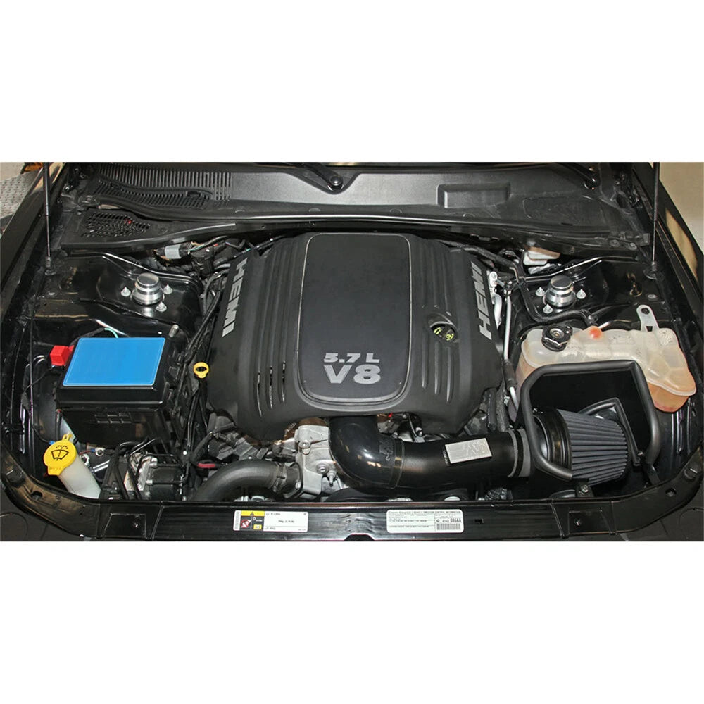 K&N Dodge/Chrysler 5.7/6.1L V8 Black Performance Intake Kit | Dodge Challenger/Charger/Magnum (07-15) (71-1542)