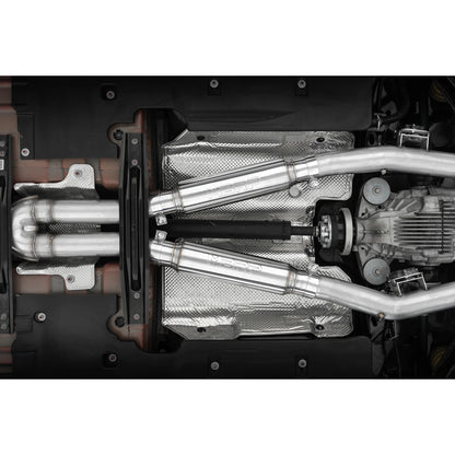 MBRP 3in Dual Rear Exit Aluminized Catback Exhaust | Dodge Charger 5.7L (17-21) (S7117AL)