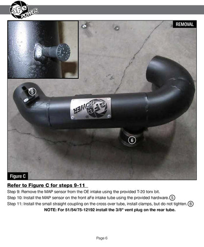 aFe Perf Stage-2 Cold Air Intake | Ford F-150 V6 3.5L EcoBoost 11 (54-12182) (SPF5412182)