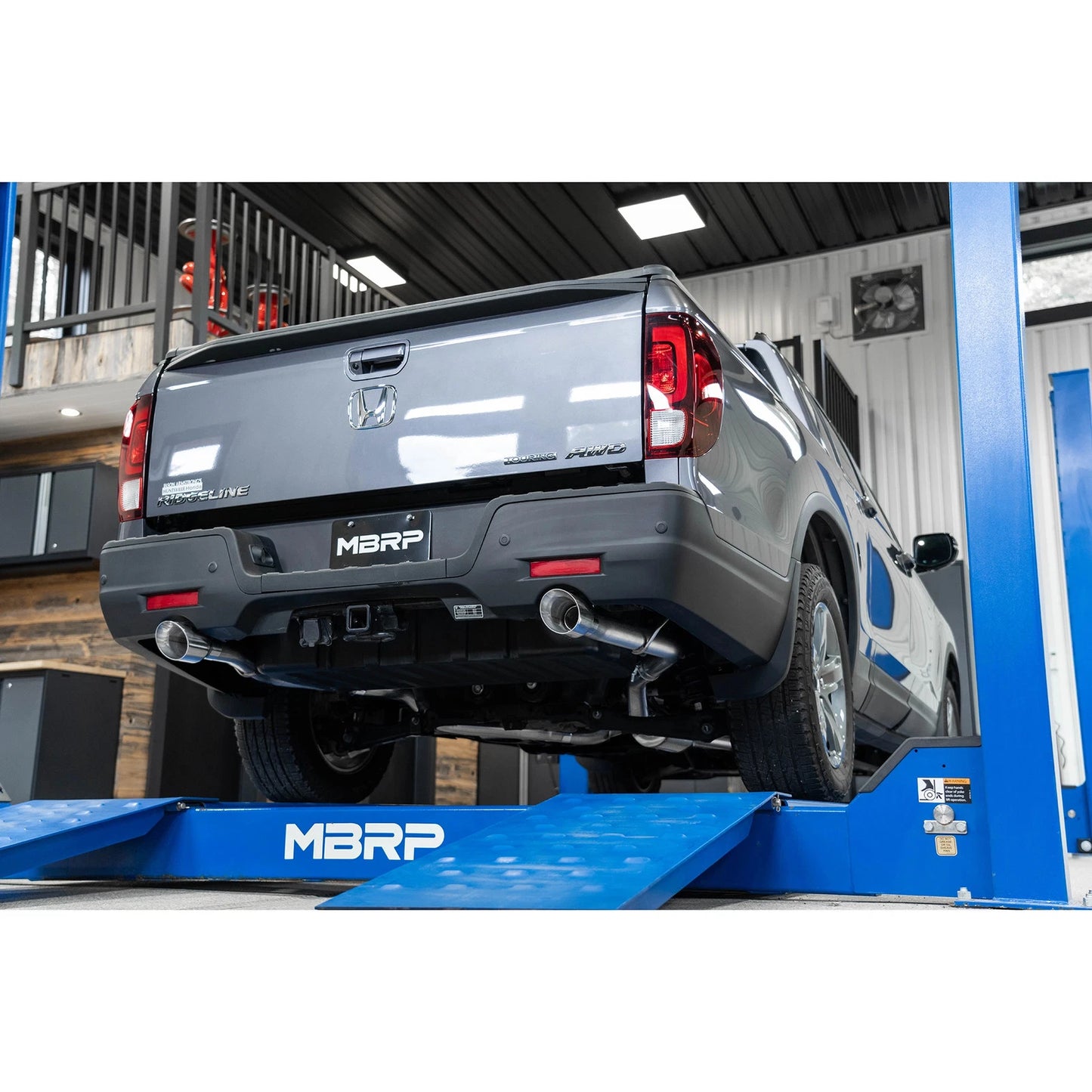 MBRP 2.5in Aluminized Steel Cat-Back Exhaust | Honda Ridgeline (21-22) (S5901AL)