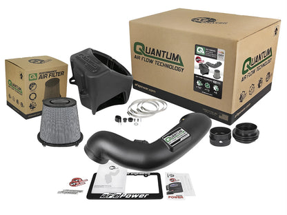 aFe Quantum Pro DRY S Cold Air Intake | Ford PowerStroke V8 6.7L (17-18) (53-10004D)