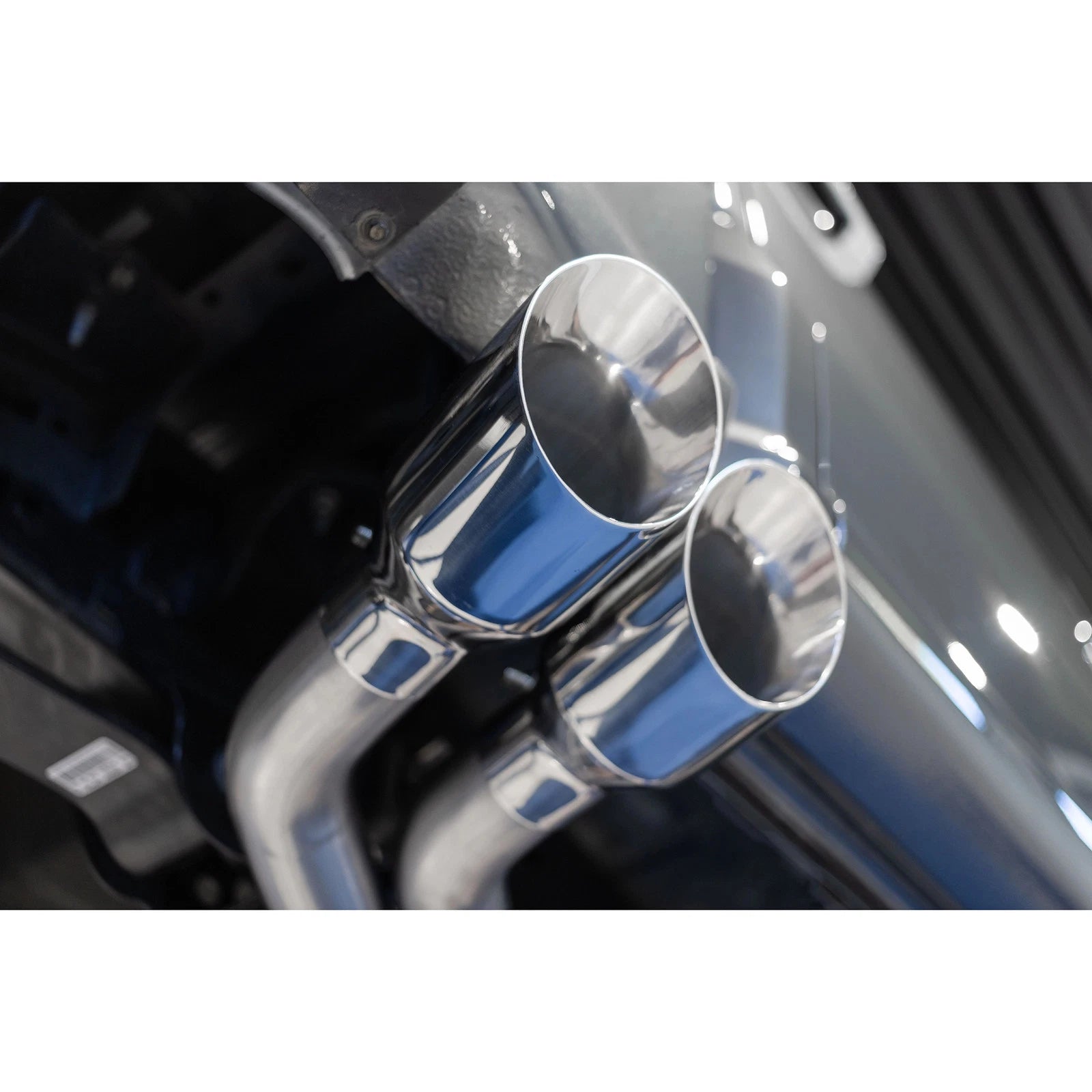 MBRP Aluminized Dual Pre-Axle Cat Back Exhaust w/ 2.5in OD Tips | Ford F150 (21+) (S5219AL)