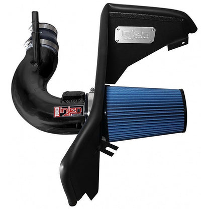Injen Wrinkle Black Power-Flow Air Intake System | Chevrolet Camaro (16-26) (PF7017WB)