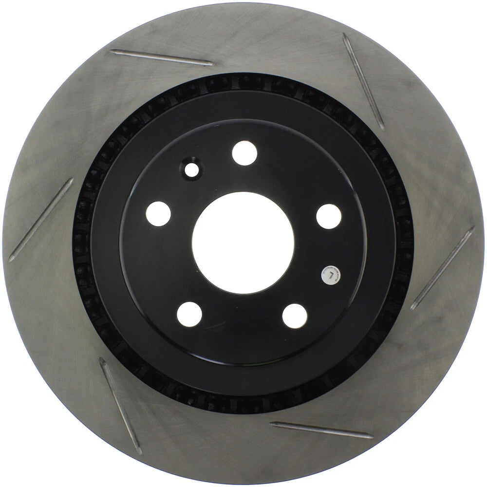 StopTech 126.62153SL Rear Left Slotted Brake Rotor for 16-19 ATS / 16-20 Camaro