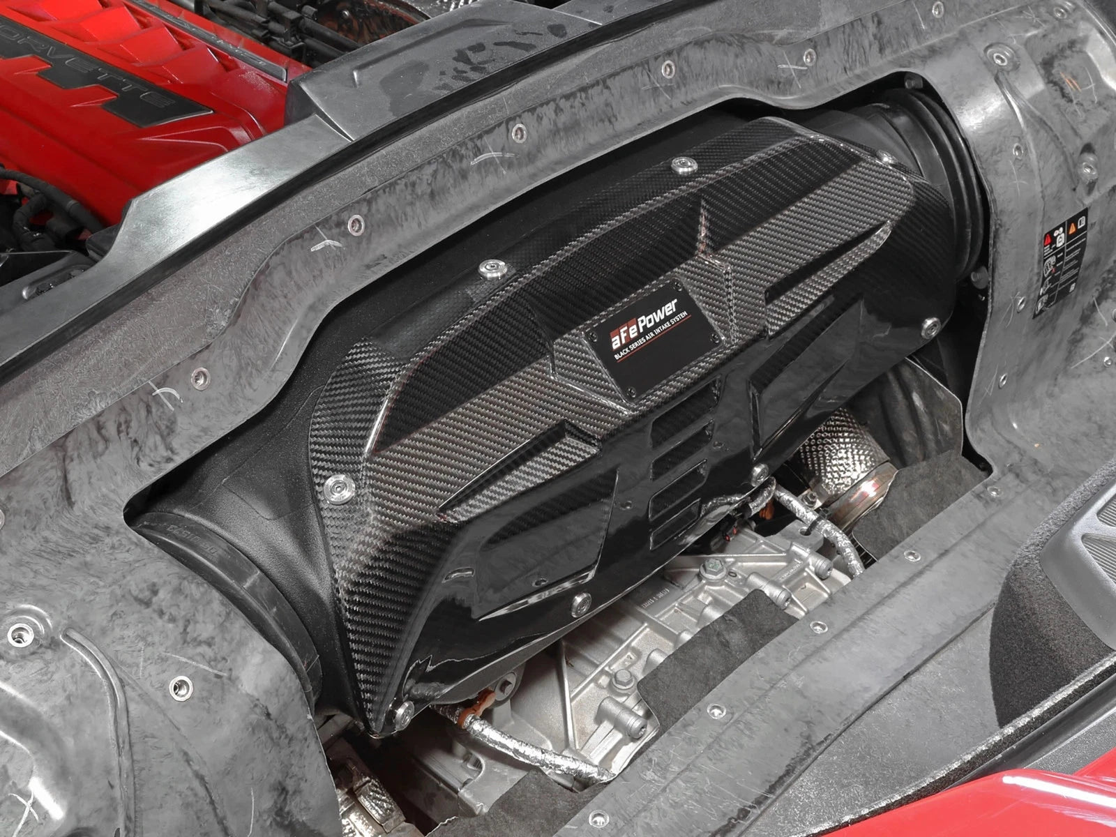 aFe Black Series Carbon Fiber Pro 5R Intake | Chevrolet Corvette C8 V8 6.2L (20) (58-10007R)
