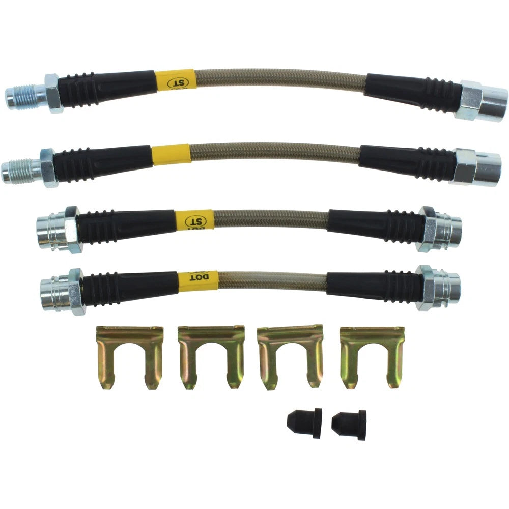 StopTech 950.33512 Rear Stainless Brake Line for 1992-95 VW Corrado / 93-98 Golf