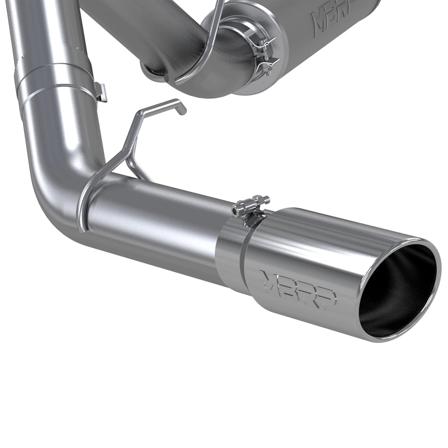 MBRP 4in Resonator-Back Catback Exhaust | Ford F-250/350 17+ (S5247AL)
