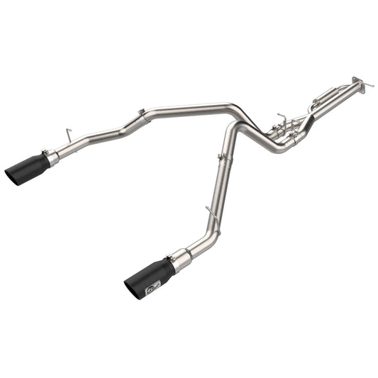 aFe 3in-3.5in Stainless Steel Cat-Back Exhaust System | Ford F-150 (21-24) (49-33151-B)