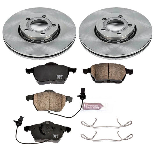 PowerStop Z17 Autospecialty Brake Kit | Audi A4/A6 98-06, VW Passat 99-05 (KOE528)