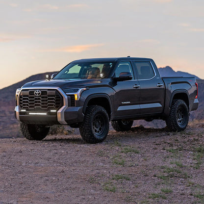 Rigid 37202 SR-Series PRO DOT SAE White Fog LED Lights Pair Kit for 22-24 Tundra