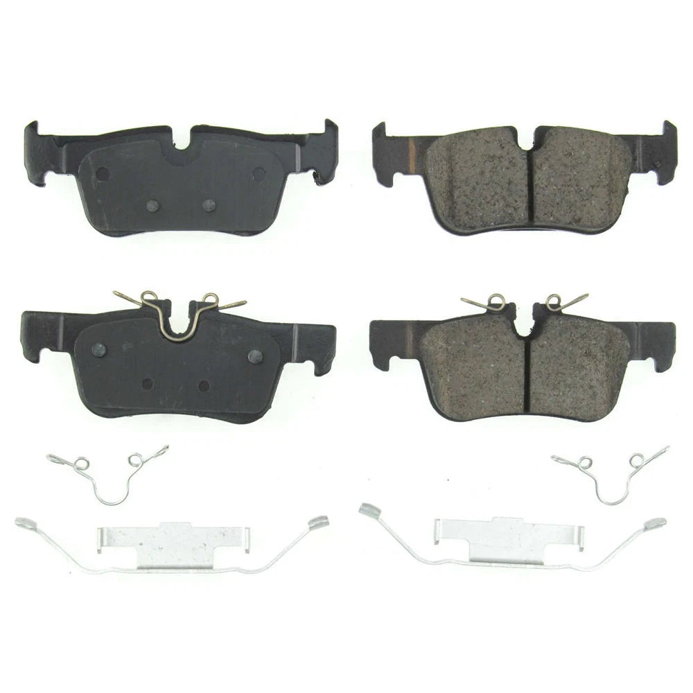 PowerStop 17-1762 Z17 Ceramic Rear Brake Pads for 2014-20 i3 / 16-22 X1 / Cooper