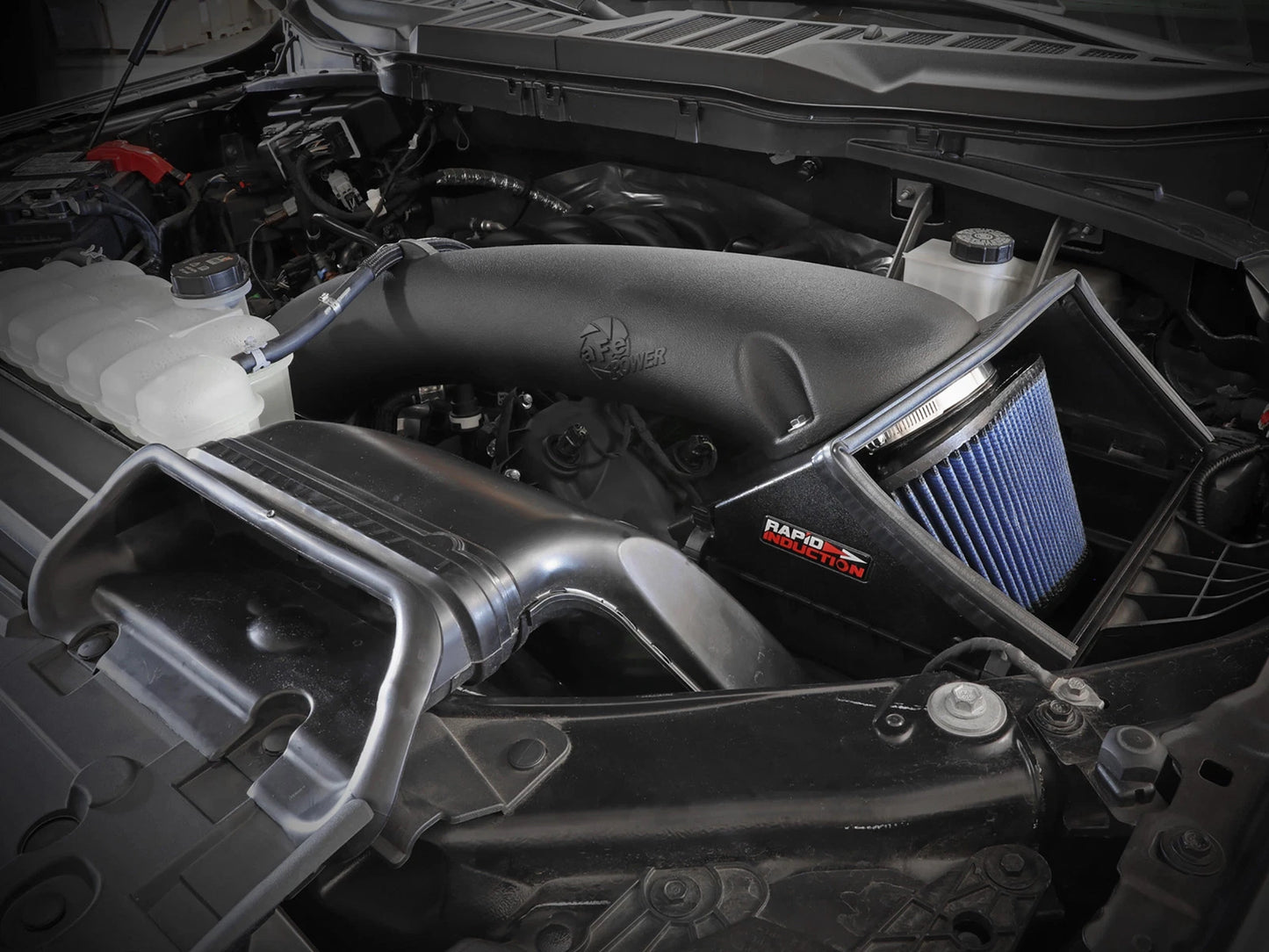 aFe Rapid Induction Cold Air Intake w/ Pro 5R Filter | Ford F-150 V8-5.0L (21+) (52-10012R)