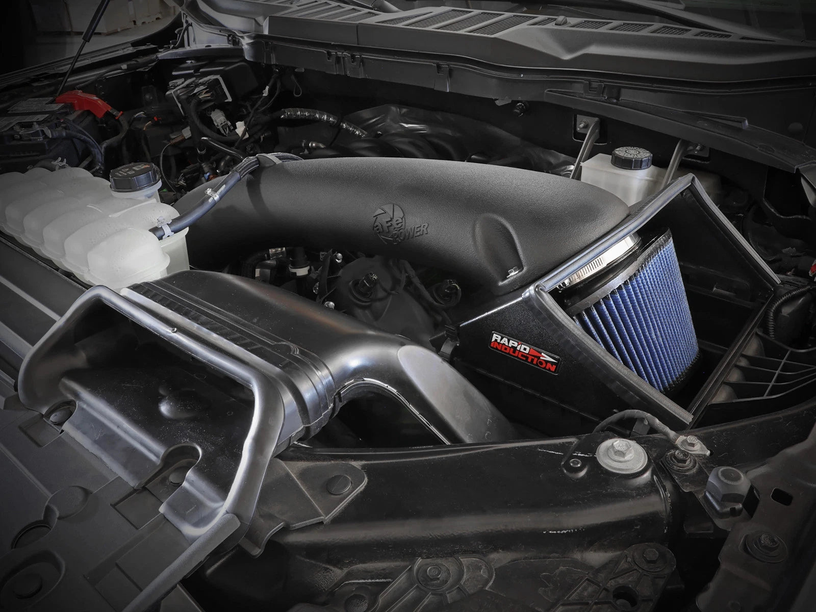 aFe Rapid Induction Cold Air Intake w/ Pro 5R Filter | Ford F-150 V8-5.0L (21+) (52-10012R)