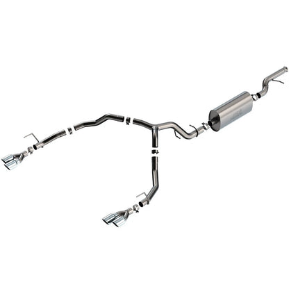 Borla 5.3L V8 2/4WD 3.00in/2.75in Touring Cat-Back Exhaust | Chevrolet Tahoe (140856)