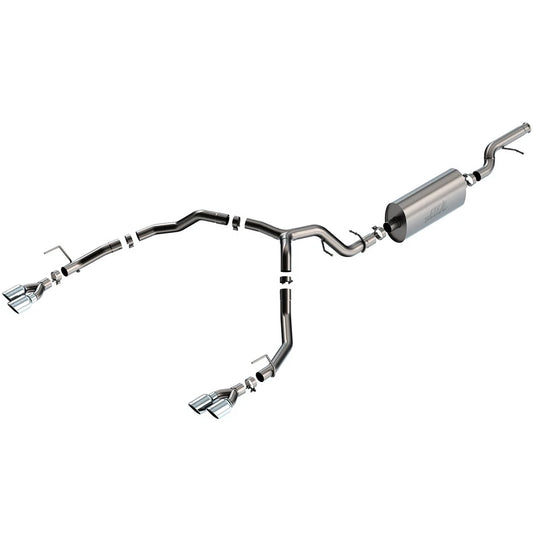 Borla 5.3L V8 2/4WD 3.00in/2.75in Touring Cat-Back Exhaust | Chevrolet Tahoe (140856)