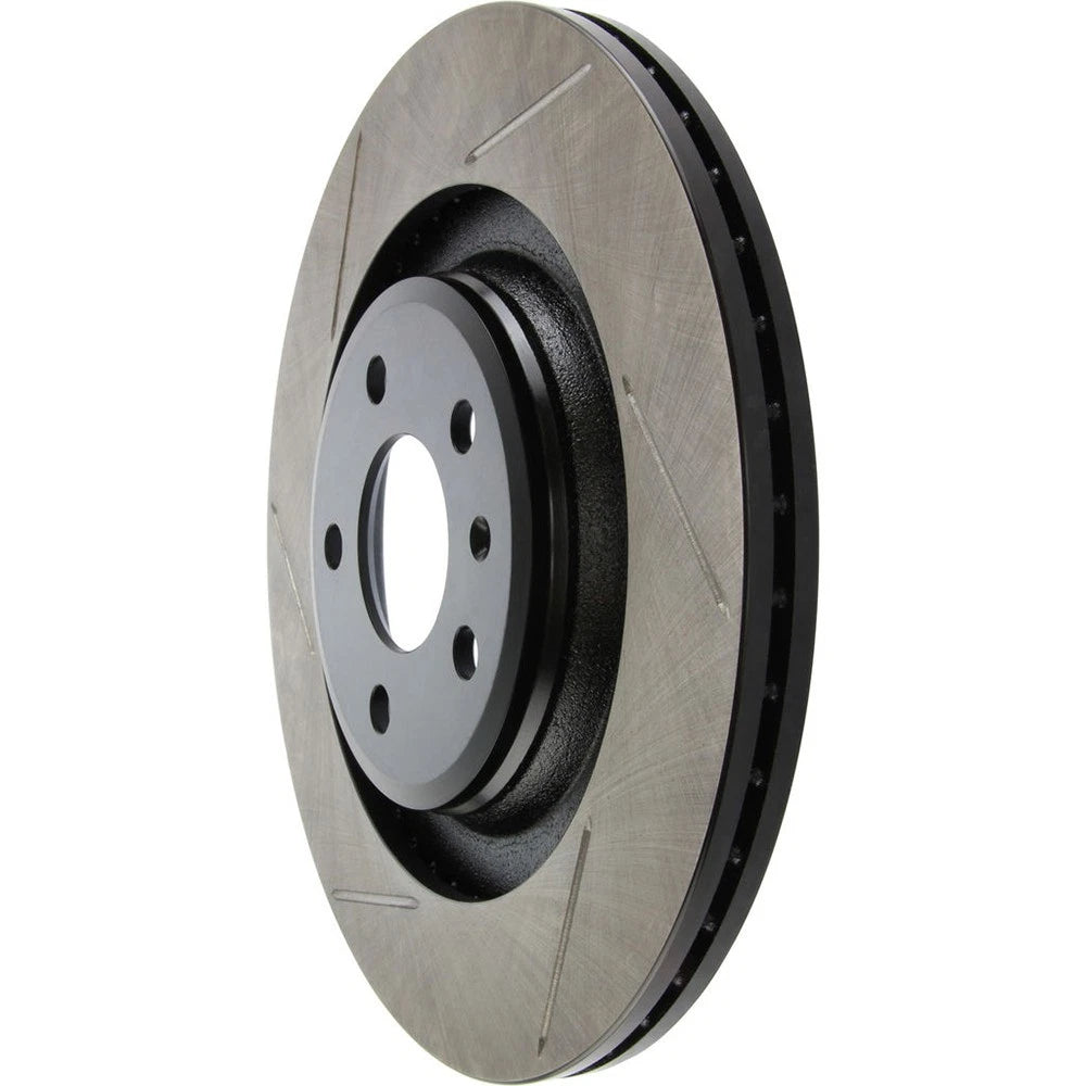 StopTech 126.33125SR Rear Right Slotted Brake Rotor for 2010 Audi S4 / 08-11 S5