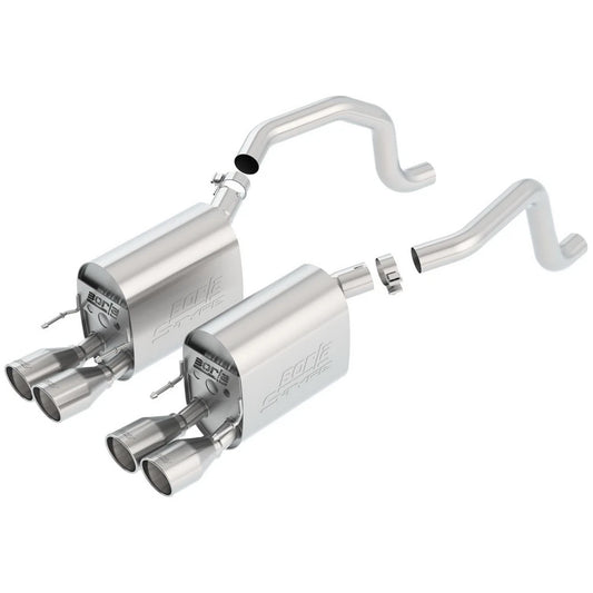 Borla S-Type II Axle-Back Exhaust | 2009-2013 Chevrolet Corvette 6.2L (11811)