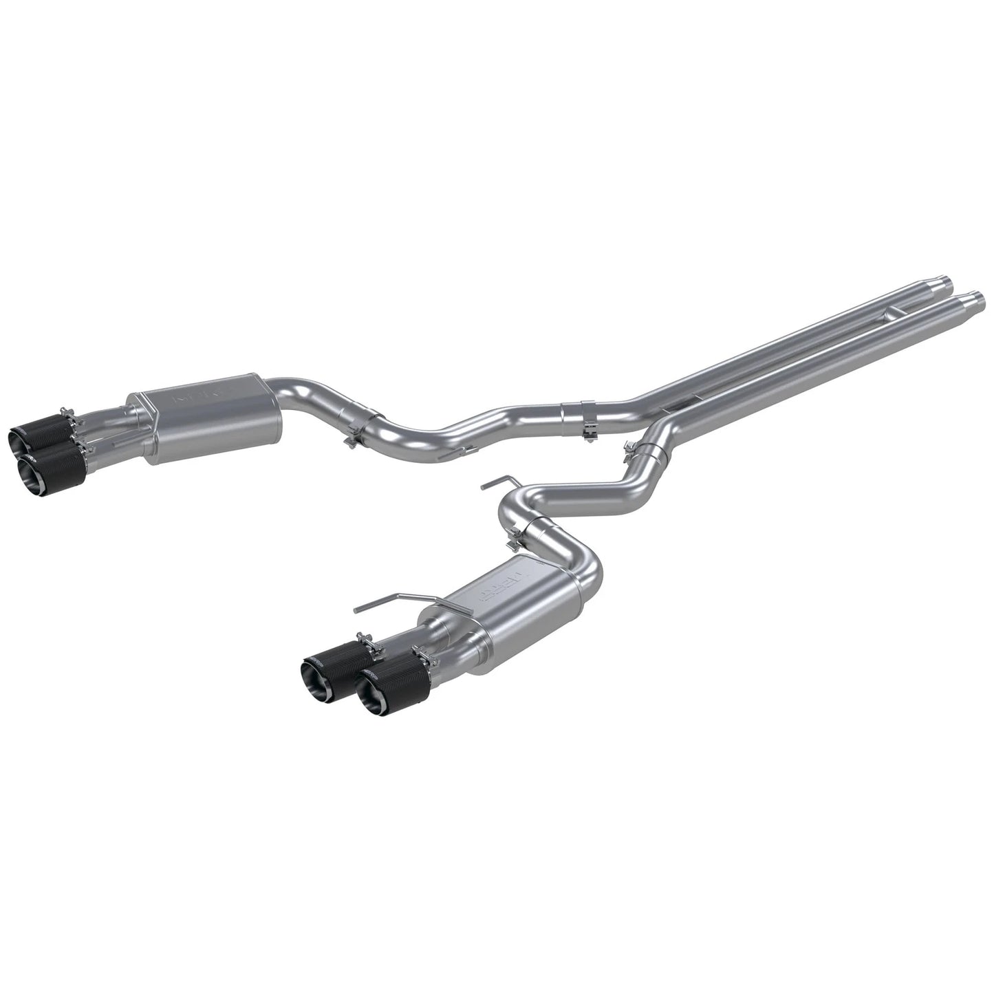 MBRP 3-In Armor Pro Street Dual Exit Cat-Back | Ford Mustang GT (S72053CF)