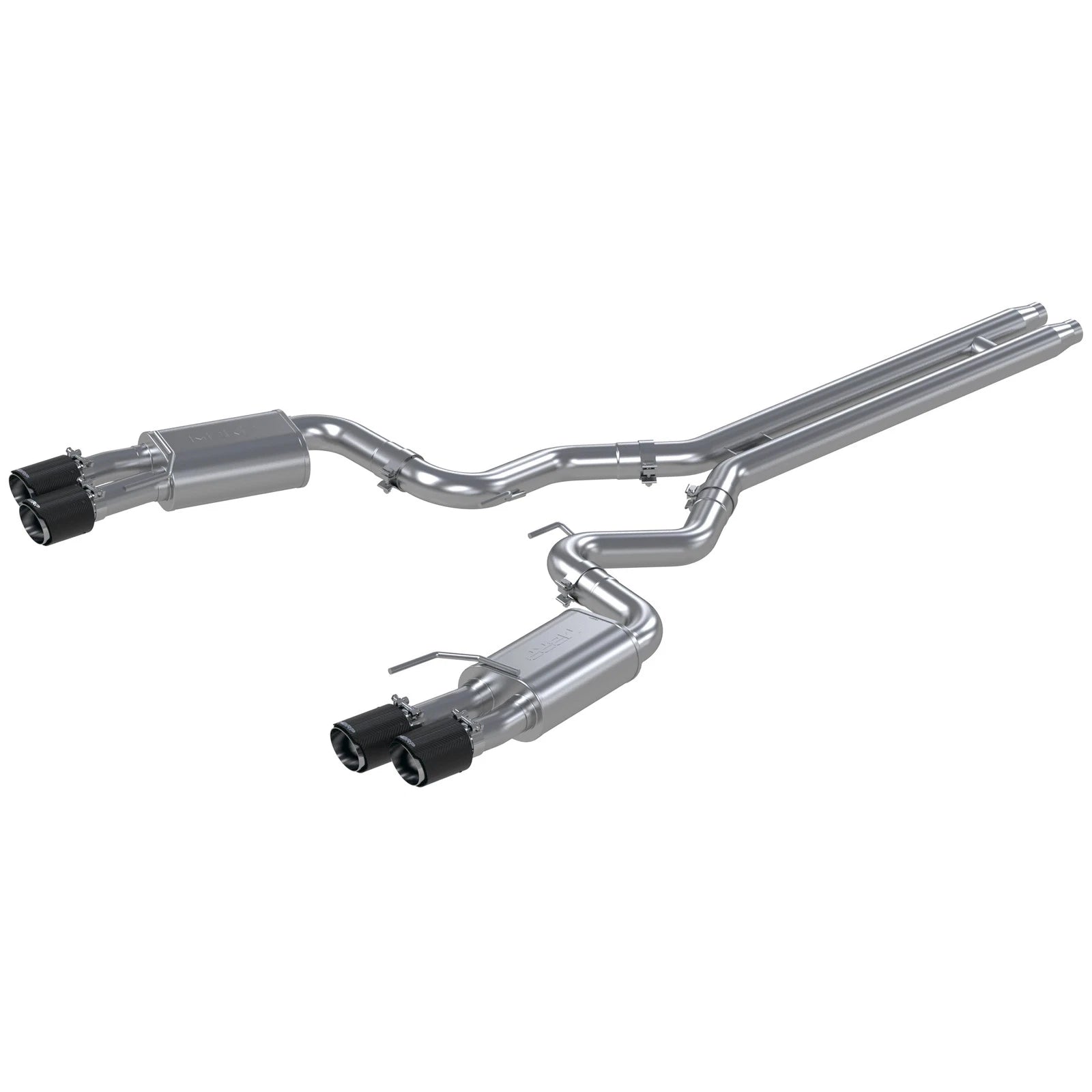 MBRP 3-In Armor Pro Street Dual Exit Cat-Back | Ford Mustang GT (S72053CF)
