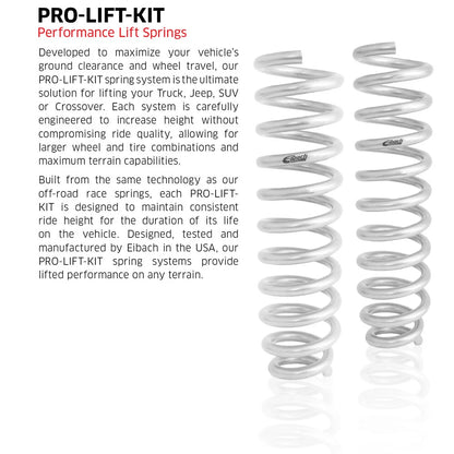 Eibach Pro-Lift Suspension Lift Kit for 2021-2022 Ford Bronco Sport