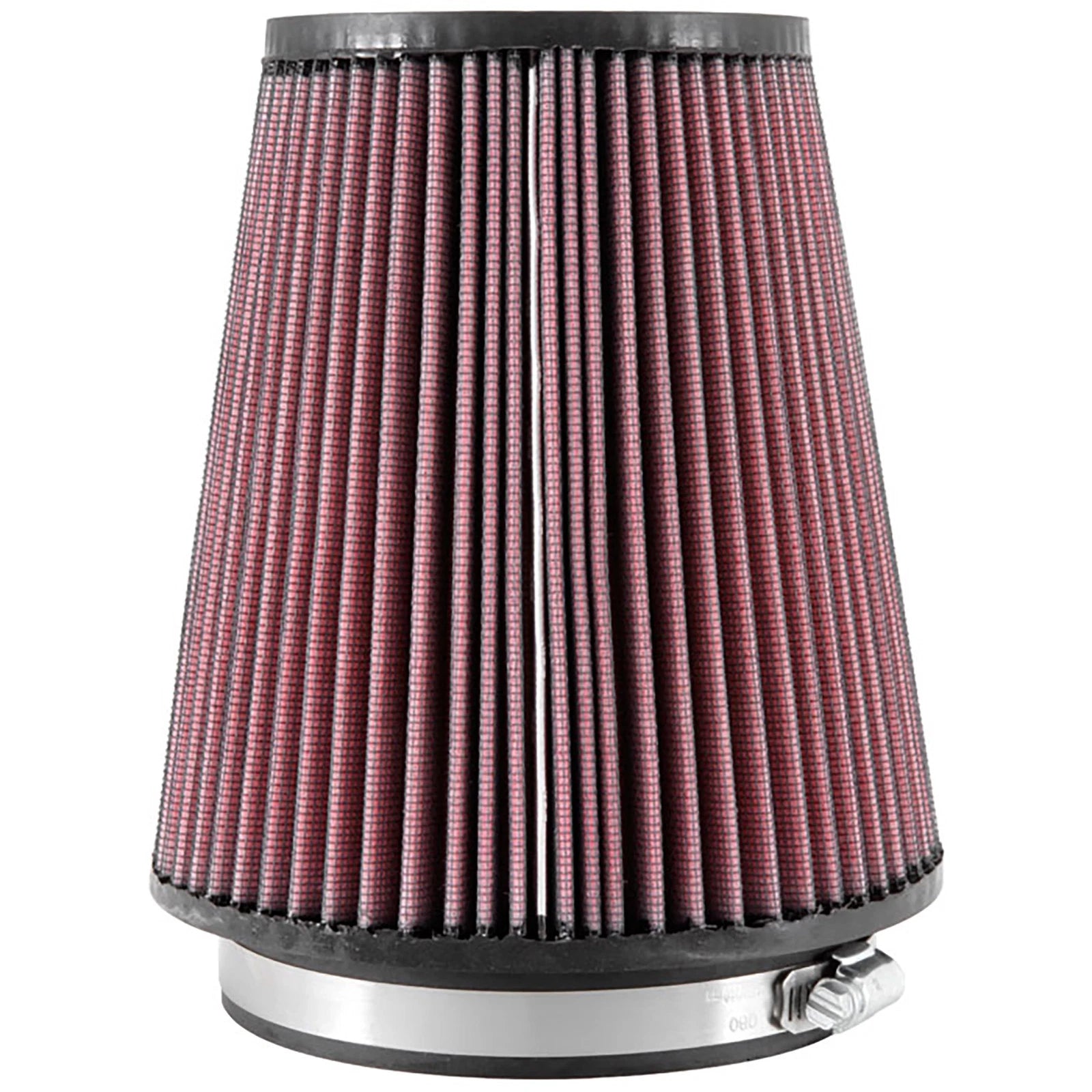 K&N RU-2800 Universal Round Tapered Performance Washable Air Filter for Intake