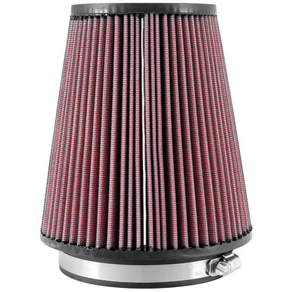 K&N RU-2800 Universal Round Tapered Performance Washable Air Filter for Intake