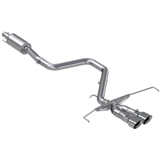 MBRP Aluminized Cat-Back Dual Split Exhaust | 2019-2021 Hyundai Veloster 1.6L (S4705AL)