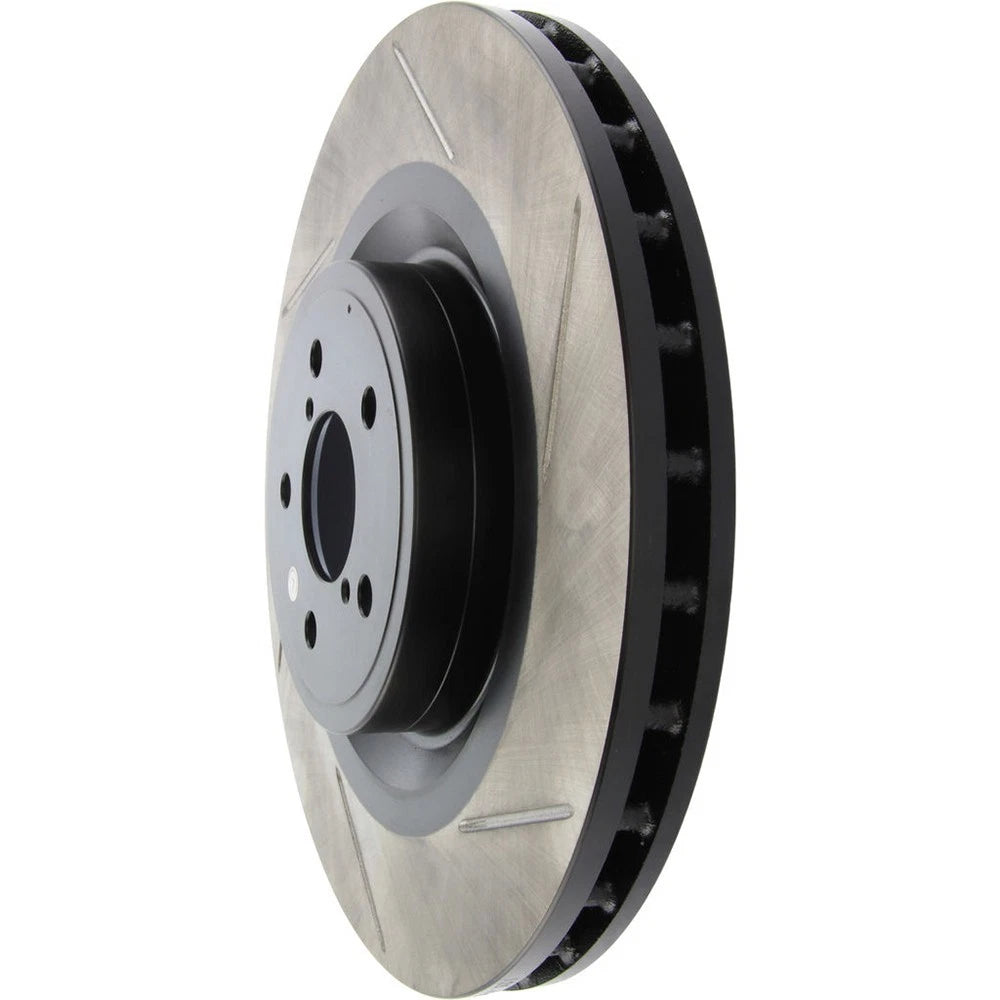 Stoptech Power Slot Sportstop Slotted Brake Rotor | 2004 Subaru WRX STI (126.47019SL)