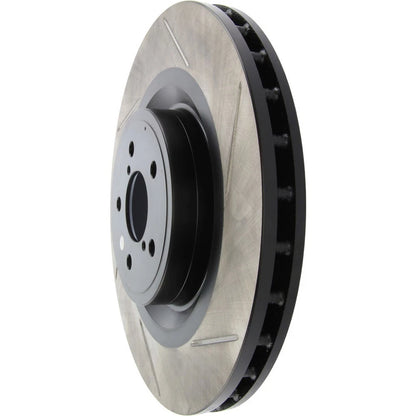 Stoptech Power Slot Sportstop Slotted Brake Rotor | 2004 Subaru WRX STI (126.47019SL)