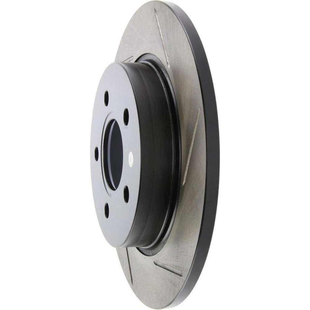 StopTech 126.61099SL Rear Left Slotted Brake Disc Rotor for 2012-2018 Ford Focus