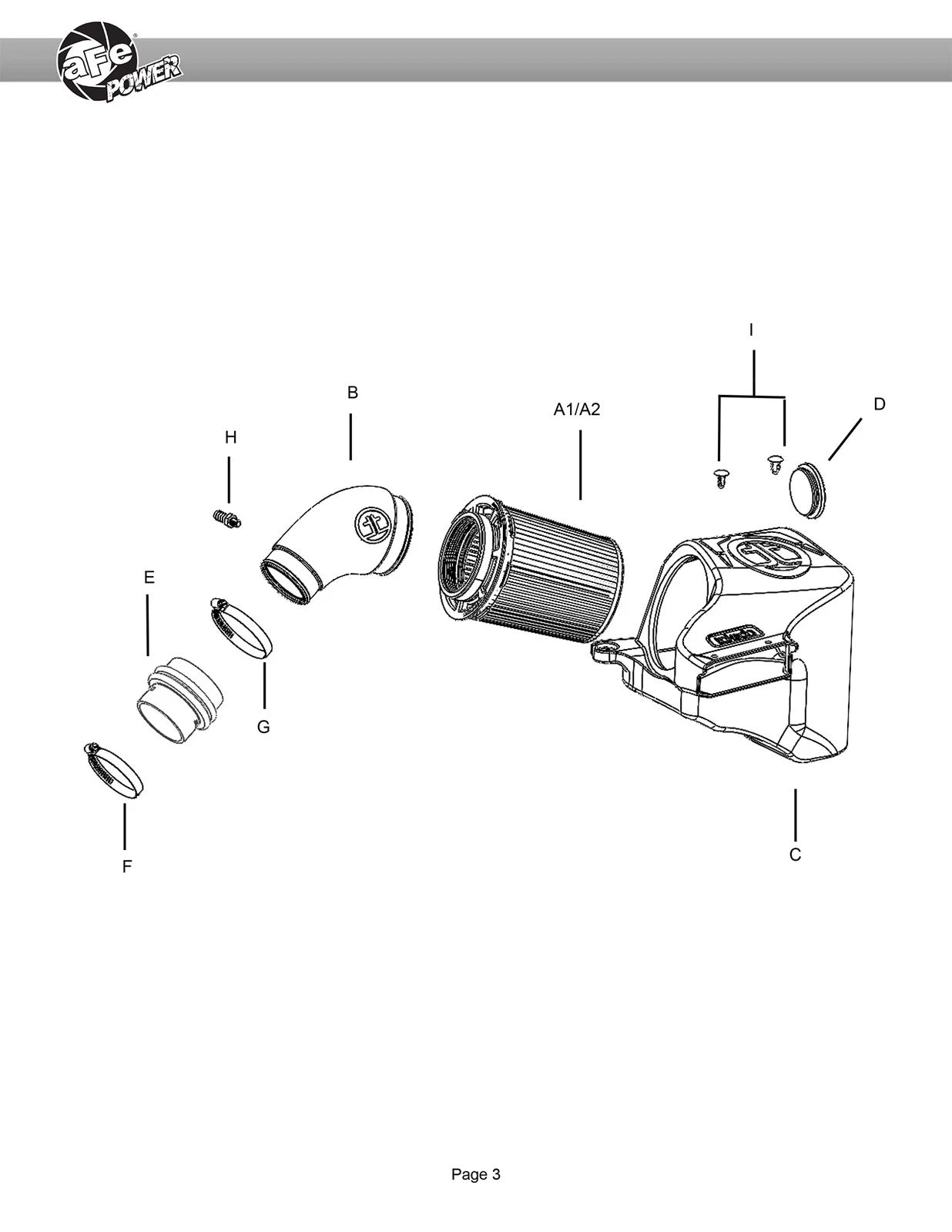 aFe 16-20 Hyundai Elantra L4 2.0L Takeda Momentum Pro 5R Cold Air Intake (56-70024R)