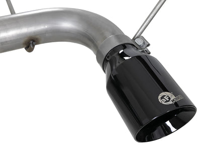 aFe 2.5in to 3in SS Cat-Back Exhaust w/ Black Tip | Jeep Grand Cherokee WK2 14-19 (49-38078-B)
