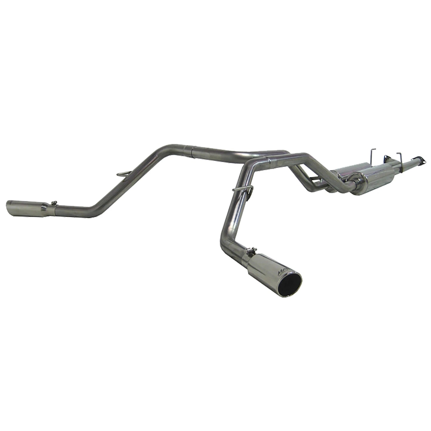 MBRP 2.5in Cat-Back Dual Split Side Exit Exhaust | Toyota Tundra 4.7L/5.7L V8 (07-09) (S5306409)