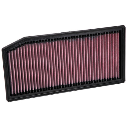 K&N 33-3142 High Flow Performance Air Filter for 18-22 E300 / 19-22 C300 GLC300