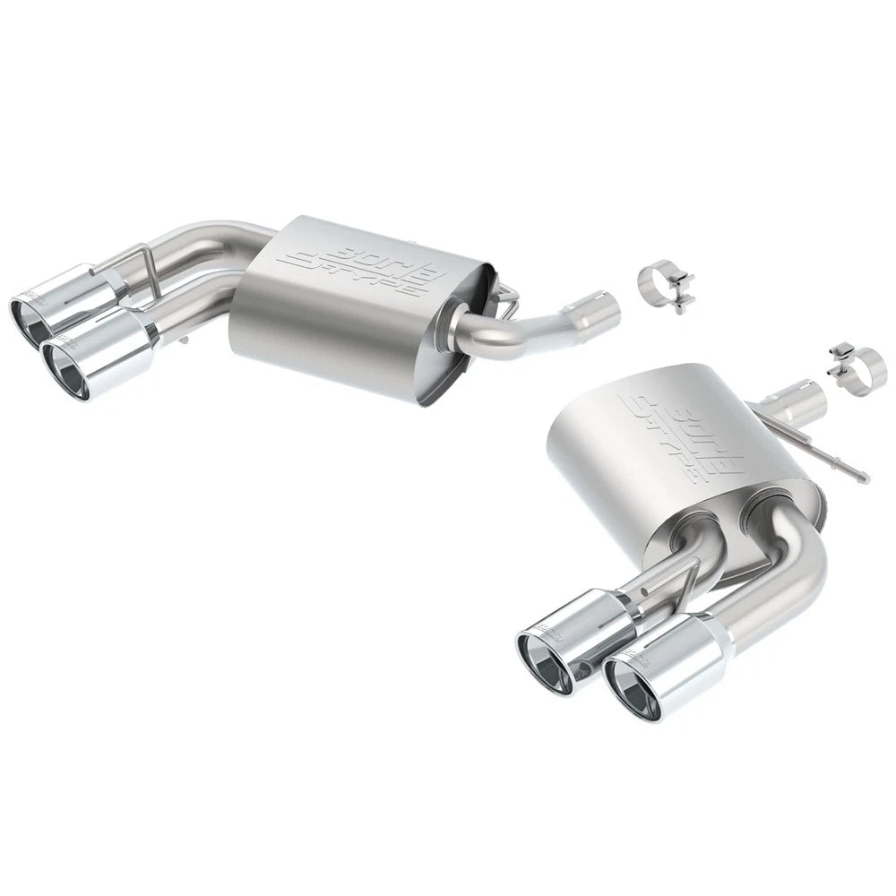 Borla Axle-Back Exhaust System - S-Type | 2016-2021 Chevrolet Camaro 3.6L (11926)
