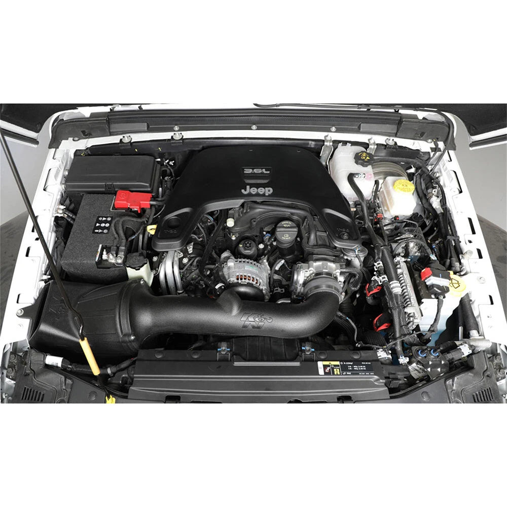 K&N 2018 Jeep Wrangler JL V6-3.6L F/I AirCharger Performance Intake | Jeep Wrangler (18+)