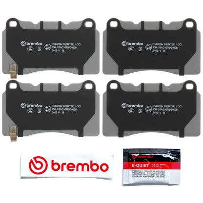 Brembo OE Front OE Equivalent Pad | Subaru WRX STI (15-17) / BRZ (17-20) (P54039N)