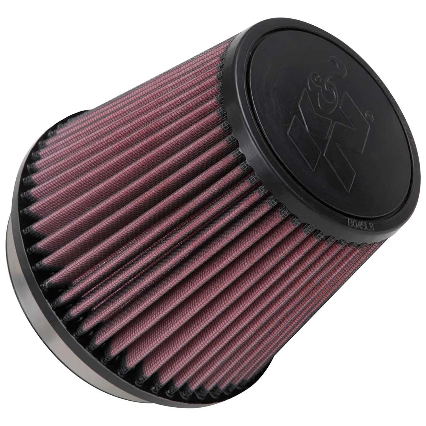 K&N RU-5147 Universal Round Tapered Performance Washable Air Filter for Intake