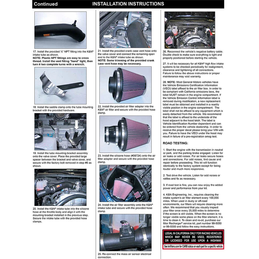 K&N AirCharger Performance Intake | GM Canyon/Colorado L4-2.9L (07-09) (63-3064-1)