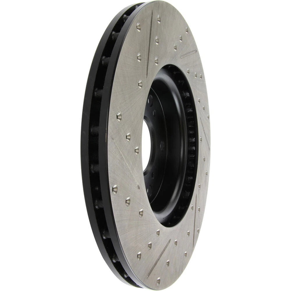 StopTech 127.40062L Front Left Drilled Slotted Disc Brake Rotor for 2004-2008 TL