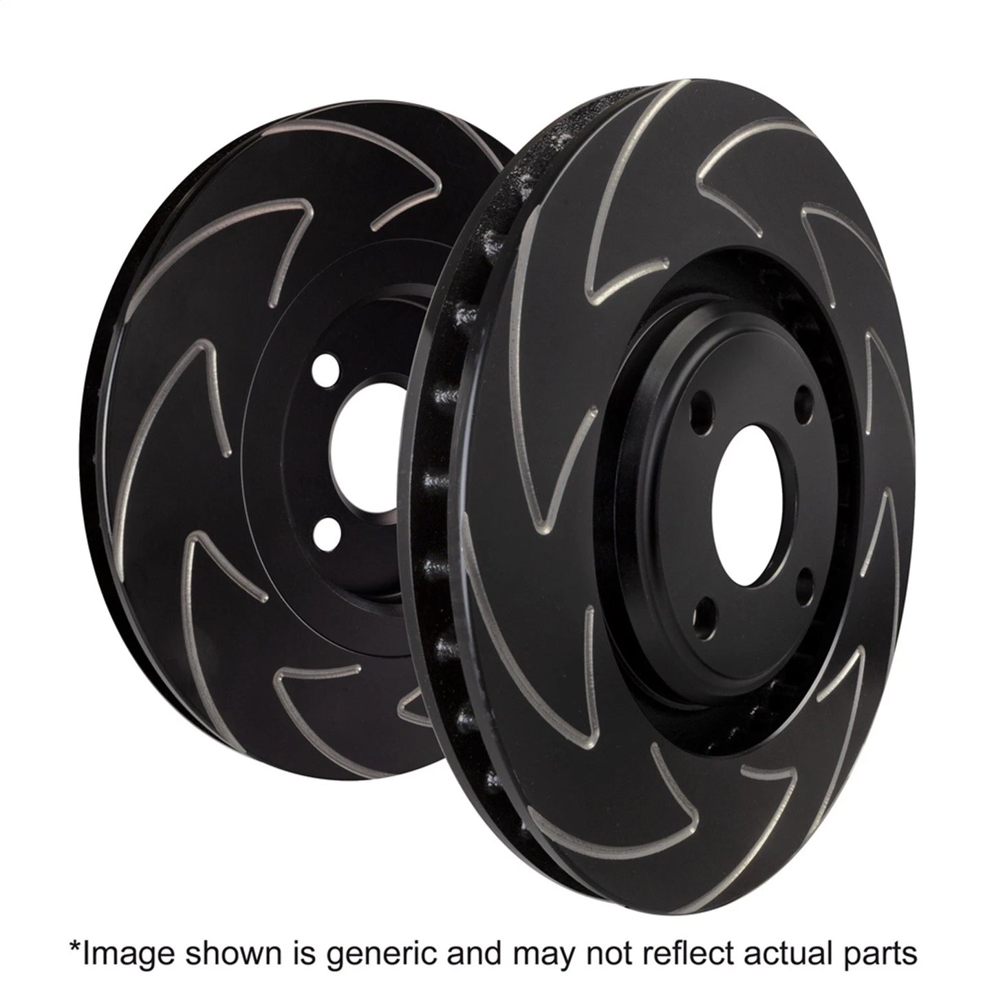 EBC BSD1201 BSD Series Sport Rotor w/Ultra Quiet V Slot Configuration Front For