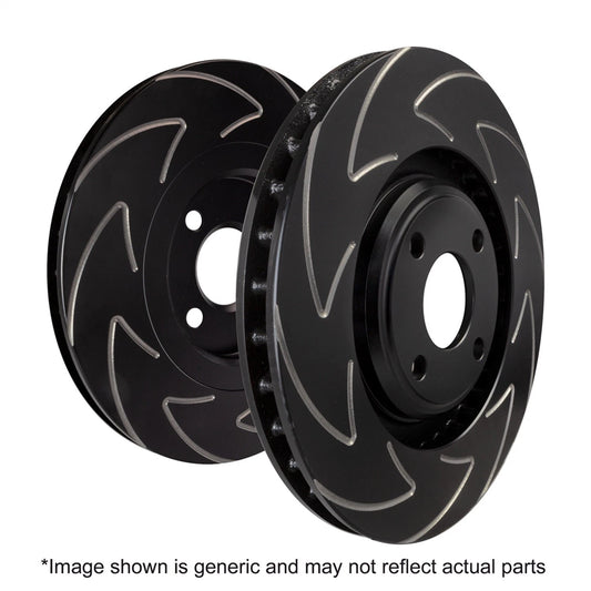 EBC BSD1201 BSD Series Sport Rotor w/Ultra Quiet V Slot Configuration Front For