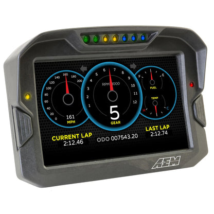 AEM CD-7LG Carbon Logging Display w/ GPS (30-5703)
