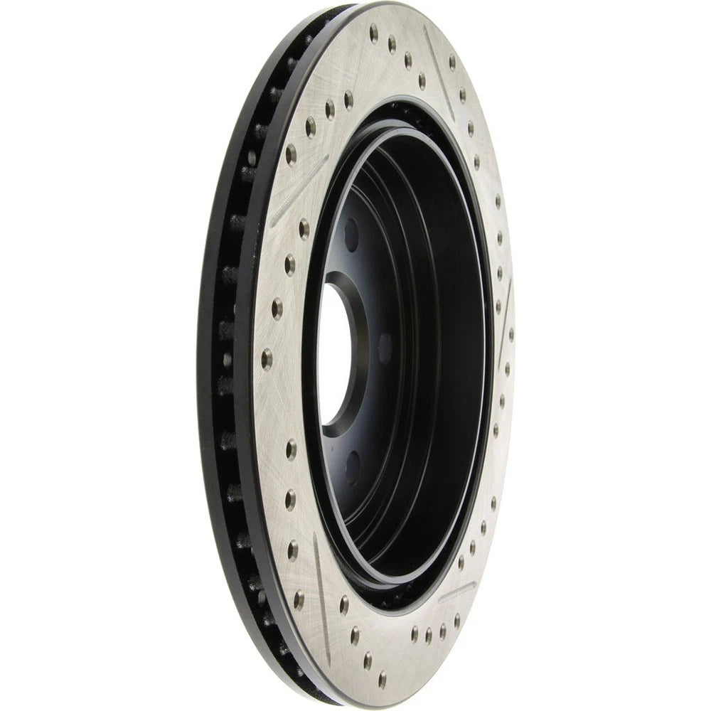 StopTech 127.62105R Rear Right Drilled Brake Rotor for 08-19 CTS / 10-15 Camaro
