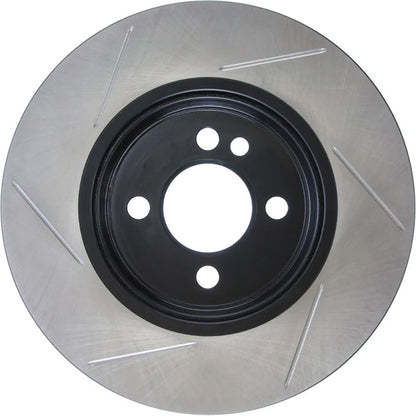 StopTech 126.34100SL Front Left Slotted Brake Disc Rotor for 2007-16 Mini Cooper