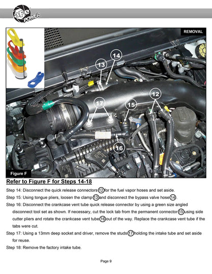 aFe Momentum GT Cold Air Intake w/ Pro 5R Filter | Ford Bronco Sport 2021 (50-70079R)