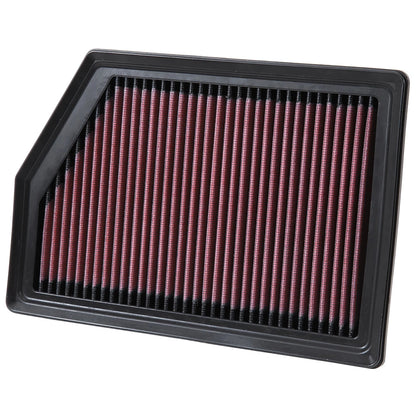 K&N 33-5009 High Flow Performance Replacement Air Filter for 14-20 Jeep Cherokee