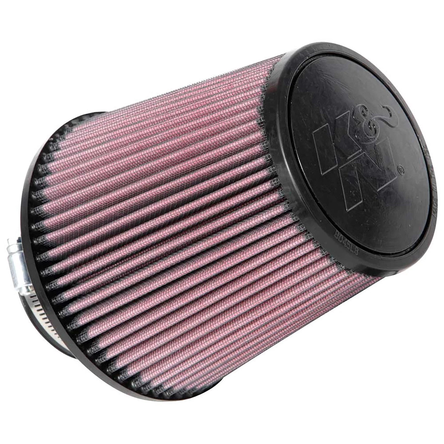 K&N RU-4180 Universal Round Tapered Performance Washable Air Filter for Intake